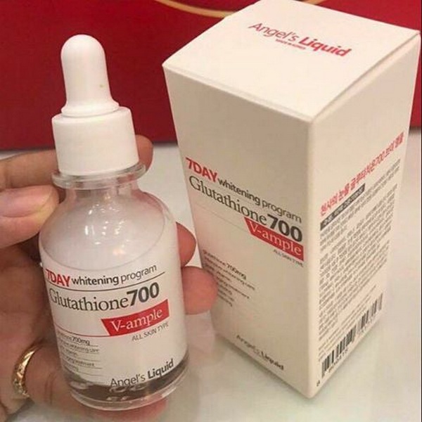 Huyết Thanh Trắng Da 7Day Whitening Program Glutathione 700 V-Ample  