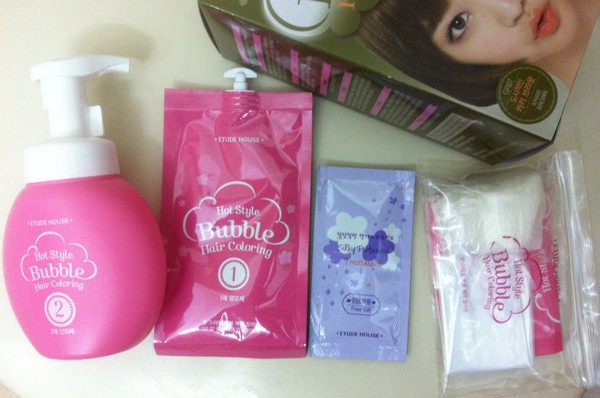 ​​Review Thuốc Nhuộm Tóc Etude House Hot Style Bubble Hair Coloring 