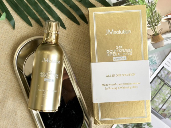 Review Tinh Chất JM Solution 24K Gold Premium Peptide All In One Special